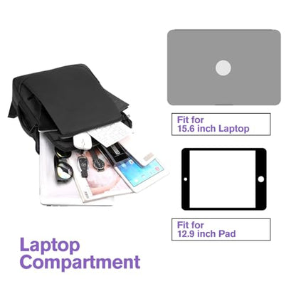 Laptop Backpack with USB Charging Port Business Backpack For College Work Travel (Grey) - color: Grey