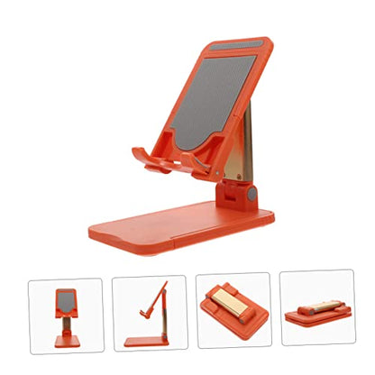 SEWACC Portable Folding Laptop Stand Laptop Riser with Heat Dissipation for Desk Use Practical Phone and Tablet Holder with Cable Management Lightweight Rack for Home Office