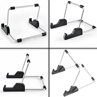 Kinizuxi Tablet Stand Adjustable, Aluminum Alloy Non-Slip Tablet Holder for Desk Fit for Tablets, ipad Samsung and Kindle Fire, Display Stand Picture Frame Stand for Photo