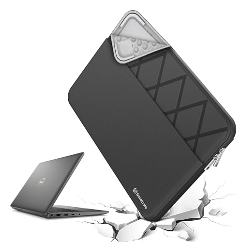 Smatree 13 inch Laptop Sleeve for DELL Pro 13 Premium PA13250 | for 13 inch DELL Pro 13 Premium PA13250,Protective Case with Accessory Pocket,Patented Shockproof Design (E431) - color: Elite-Black, size: for 13 inch Dell Pro 13 Premium（E431)