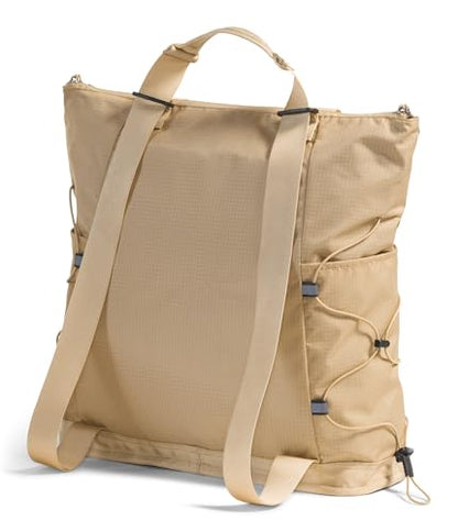THE NORTH FACE Borealis Tote Bag | Over Shoulder & Backpack Carry Options, Water Repellent, 16" Laptop Sleeve - color: Khaki Stone