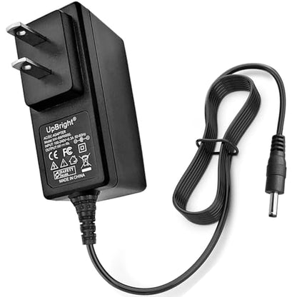 UpBright 9.5V AC/DC Adapter Compatible with Casio Casiotone CT-S200 CT-S300 CT-S100 CT-X800 CT-S200BK CT-X700 LK-S250 61-Key Keyboard Piano AD-E95100L ADE95100L LAD-6A LAD-6 9.5VDC 1A Power Supply PSU