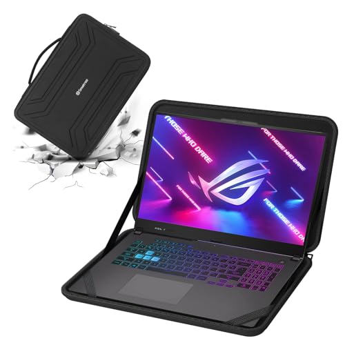 Smatree 17 inch Hard Shell Case for 17.3 inch ASUS ROG Strix G17 2023 G713 | Compatible for ASUS ROG Strix G17 2023 G713/2022/2021, for ASUS ROG Strix Scar 17 2023/2022/2021 Gaming Laptop Case - color: For 17.3inch ASUS Strix Laptop