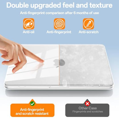 Case Compatible with MacBook Neo 13 inch 2026 (Model A3404), Scratch Resistant Protective Hard Shell Cover, Crystal Clear - color: Crystal Clear