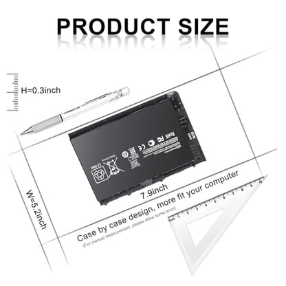 BT04XL Notebook Battery Compatible with HP EliteBook Folio 9470 9470M 9480 9480M Series Ultrabook Laptop fits BA06 BA06XL Battery Spare 687945-001 696621-001 H4Q47AA H4Q48AA BT04 - size: BT04XL