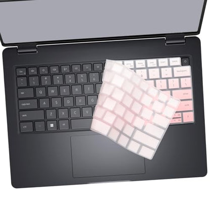 Keyboard Cover for 2026 2025 Dell Pro 14 PC14250/14255,Pro 14 Plus PB14250/14255,Pro 14 Max MC14250/14255 14'' (NOT FIT Dell Pro Max 14 Premium & Education/Rugged/Essential 14)-OmbrePink - color: OPink