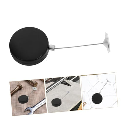 NUOBESTY 3Pcs Retractable Theft Cable Lock Adjustable Steel Wire Tether for Remote Control Security for Exhibition and Retail Display Use