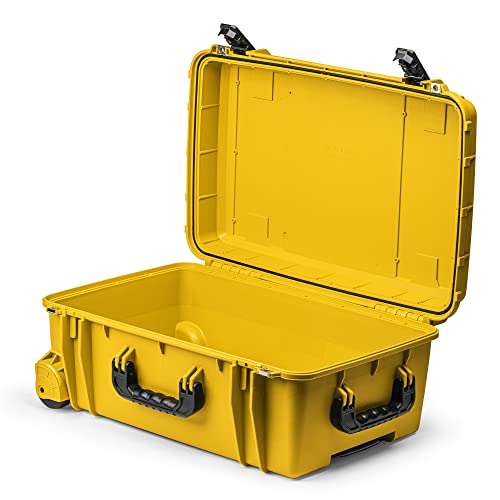 Seahorse 920 Heavy Duty Protective Dry Box Case - TSA Approved/Mil Spec / IP67 Waterproof/USA Made - color: Yellow