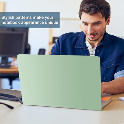 Laptop Skin Sticker Decal 15-15.6 Inches, Universal Reusable Vinyl Sticker for 12.1 13 13.3 14 15.4 Inches Netbook/Notebook PC, Waterproof & Scratch-Resistant (Mint Green - Gradient) - color: Mint Green - Gradient