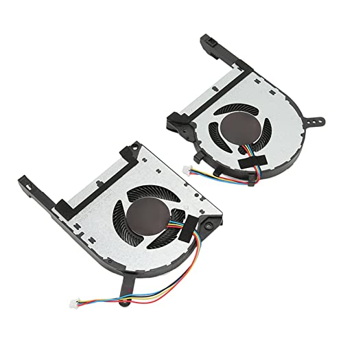 Aluminum Laptop Cooler Stand with 2 Ultra Quiet Fans Design for 13 17 Notebooks Gaming Laptops - size: CPU and GPU Fan