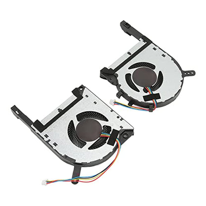 Aluminum Laptop Cooler Stand with 2 Ultra Quiet Fans Design for 13 17 Notebooks Gaming Laptops - size: CPU and GPU Fan