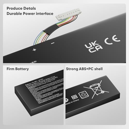 C41N2208 Laptop Battery HBFVG Replacement for Asus RC71L (2023) Gaming Handheld Series(15.48V 67Wh) - size: 10.13 x 1.62 x 0.32 inches C41N2208 BATTERY