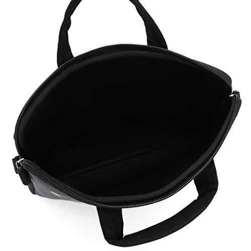 17 inch Laptop Shoulder Bag Carrying Case PC Cover Pouch with Handle Fits 15.6/16/17/17.3/17.4 inch Notebook (16-17.3 inch, Clock & Butterfly) - color: Clock & Butterfly