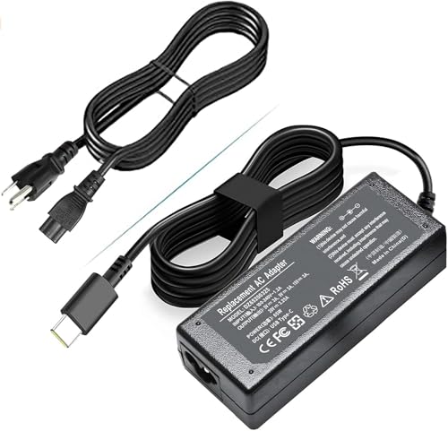 Universal 65W 45W USB C Laptop Charger for Lenovo Thinkpad/Yoga/Chromebook ADLX65YDC2A for HP Elitebook Spectre Chromebook x360,Elite x2 for Dell Chromebook Latitude xps 13 Series AC Adapter