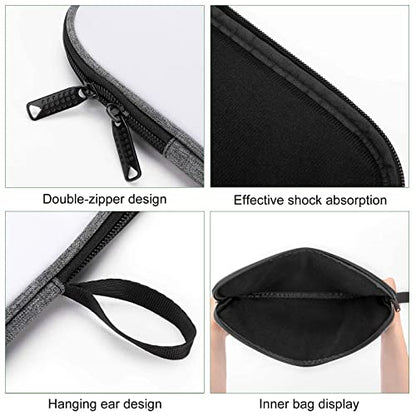 Fashion Laptop Sleeve, Women Men Large Pocket Computer Carrying Cover, Shockproof Laptop Case for Travel, Commuting, Cool Rasta Flag Reggae Lion, 13inch - color: Style(963), size: 13inch