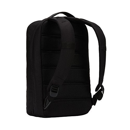 Incase Compact City Backpack with Diamond Ripstop – 18L Everyday Travel Tech Backpack and Laptop Bag for Work or School – Three Pockets, 16” Padded Laptop Sleeve, Quick Access Pocket – Black - color: Diamond Ripstop Black