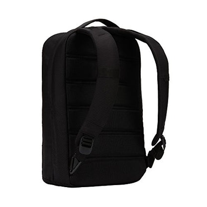 Incase Compact City Backpack with Diamond Ripstop – 18L Everyday Travel Tech Backpack and Laptop Bag for Work or School – Three Pockets, 16” Padded Laptop Sleeve, Quick Access Pocket – Black - color: Diamond Ripstop Black