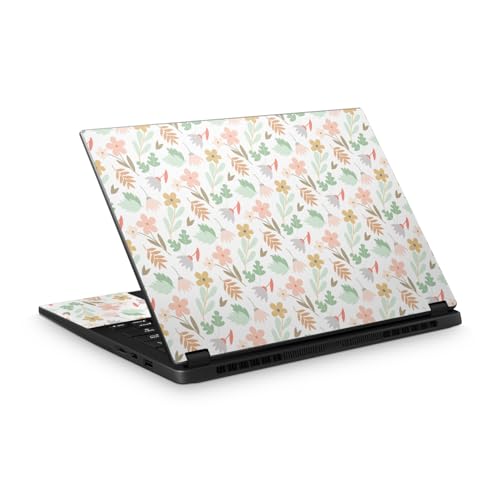Laptop Skin Compatible with Asus TUF Gaming A14 (2026) - Neutral Flowers - Premium 3M Vinyl Protective Wrap Decal Cover - Easy to Apply | Crafted in the USA by MightySkins - color: Neutral Flowers, size: TUF Gaming A14 (2026) Full Cover Skin, style: Matte