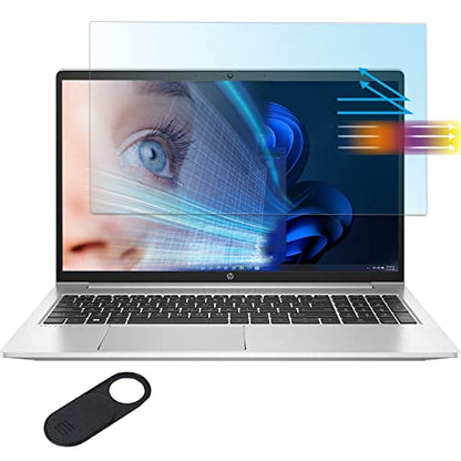 Screen Protector for 15.6" HP ProBook 450 455 650 /HP EliteBook 450 650 655 850 855 (G10 G9 G8 G7 G6 G5), 15.6 inch laptop Anti-Blue Light Glare Eye Protection UV Blocking Filter, Anti-Fingerprint