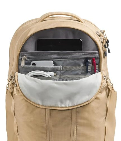 The North Face Women's Surge Commuter Laptop Backpack - PFAS Free, Khaki Stone, One Size - color: Khaki Stone