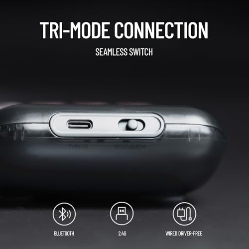 LOFREE Lipstick-Style Tri-Mode Wireless Mechanical Numpad with 4-Level Adjustable Backlight, Hot-Swappable, Rechargeable Wireless Numpad with Bluetooth /2.4G Wireless/USB-C Wired Connection
