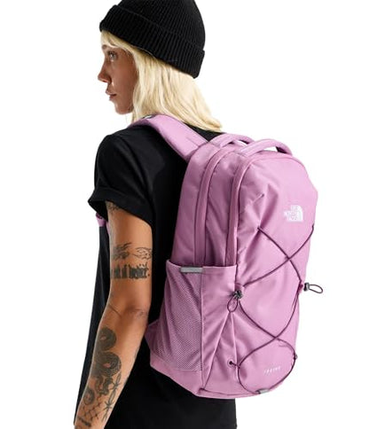 The North Face Jester Laptop Pack, Hushed Lavender/Chroma Purp, OSFA | Commuter Travel Bag, Laptop Sleeve, Water-Repellent - color: Hushed Lavender/Chroma Purple