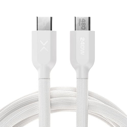 NOCO XGrid XC1: 240W USB-C to USB-C Cable with 3-Foot Durable Design | USB-IF Certified, Smart E-Marker Chip, 480Mbps Data, UltraFlex Braided Nylon & Silicone Jacket, 10,000-Bend Tested