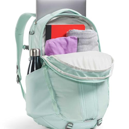 The North Face Women's Surge Commuter Laptop Backpack, Opal Frost, One Size | Everyday Travel Bag, Laptop Sleeve, Water-Repellent - color: Opal Frost