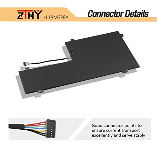 L18M3PFA L18D3PF2 Laptop Battery for Lenovo Yoga C740-15IML C740-15 Series | C740-15IML-81TD 81TD0040GE 81TD003YGE 81TD004GGE Series 5B10T83740 5B10W67402 5B10T83739 5B10W67258 11.52V 60.3Wh 3-Cell - size: 12.4*5.91*0.16 inch L18M3PFA
