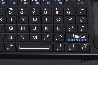 LICAEVEY Wireless Keyboard with Touchpad, Rechargeable Backlit Portable Keyboard, 2.4GHz USB for PC & USB C Devices, Ultra Thin Compact Design