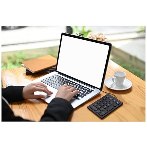 Kensington Wired Numeric Keypad with Plug & Play USB Connection, 21-Key Numpad with 4 Shortcut Keys for PC, Laptops and Other Devices (K79820WW)