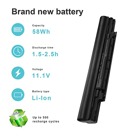 Fancy Buying H4PJP 5MTD8 Laptop Battery for Dell V131 2nd Series Latitude 3340 3350, Fits JR6XC YFDF9 YFOF9 451-BBJB 451-BBIY 451-BBIZ 7WV3V - size: 10.3*1.56*0.85inch