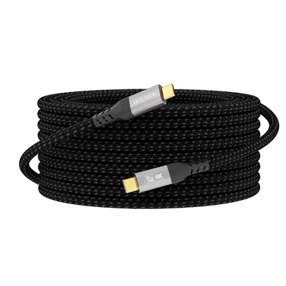10FT usbc to usbc Cable Compatible with Thunderbolt 4/3, 20Gbps High Speed Data Transfer, 100W PD Fast Charging, 4K@60Hz Video Monitor Display Cord,USB 3.2 gen 2 for ssd - size: 10FT