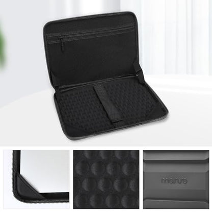 MOSISO 13-14 inch Laptop Hard Case, Waterproof Shockproof Laptop Sleeve Compatible with MacBook Neo 13/Air 13.3 13.6/Pro 13/14,HP Dell ASUS Lenovo, Symmetrical Trapezoid EVA Computer Bag, Gray - color: Gray, size: 13.3 inch