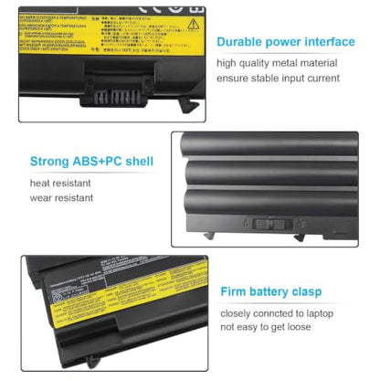 70++ 9 Cell 11.1V 94Wh Battery 0A36303 Compatible with Lenovo ThinkPad T430 T430i T410 T420 T420i T510 T520 T530 L412 L420 L430 L512 L520 L530 W510 W520 W530 0A36302 45N1001 45N1000 45N1010 45N1011