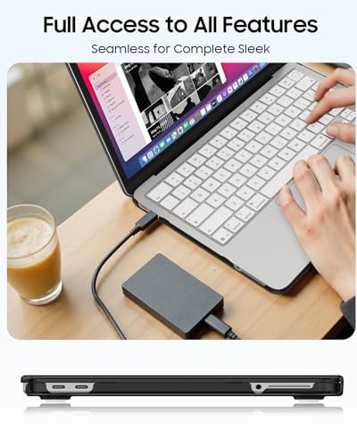 Fintie Case for MacBook Neo 13 Inch with Keyboard Skin & Screen Protector | 2026 A3404, Snap-On Design, Slim Fit, Hard Shell Cover, Composition Book - color: Composition Book