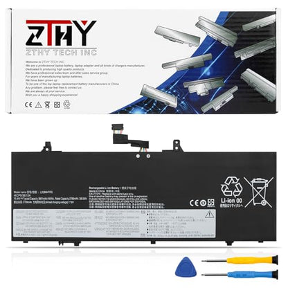 L22M4PF0 L22C4PF1 Laptop Battery Replacement for Lenovo Yoga Slim 6-14APU8 | 6-14IAP8 6-14IRH8 6-14IRP8 7-14IMH9 7-14IRP8 Series 5B11J63614 5B11N45328 L22C4PF0 L22D4PF0 L22D4PF1 L22M4PF1 15.44V 60Wh - size: 10.24*3.98*0.20 inchL22M4PF0