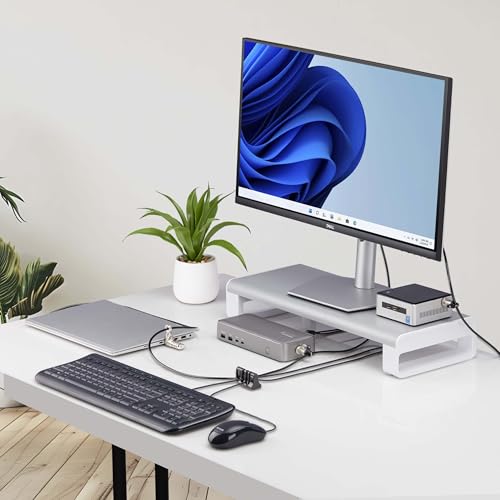 StarTech Peripheral Cable Anchor Lock, TAA (Cable-Organizer-Lock) | Use with Laptop Security Cable, Secure Keyboard/Mouse, Cable Trap with Metal Plate - style: Cable Organizer Lock