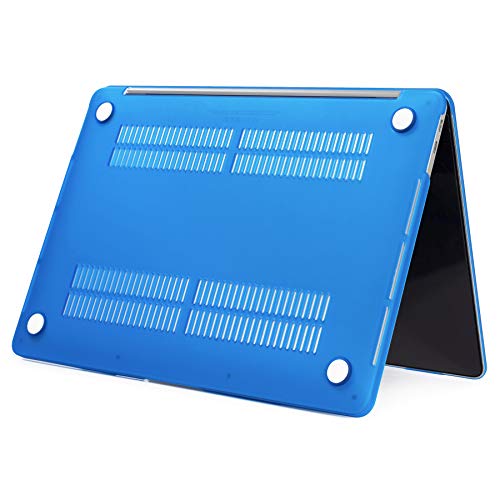 Se7enline for MacBook Pro 13 inch Case M2/M1 2026-2020 A2338,Deep Blue | Hard Shell Laptop Case Washable Keyboard Cover Skin Anti-Scratch Anti-Drop Heat Dissipation Full Port Access Slim Lightweight - color: Deep Blue