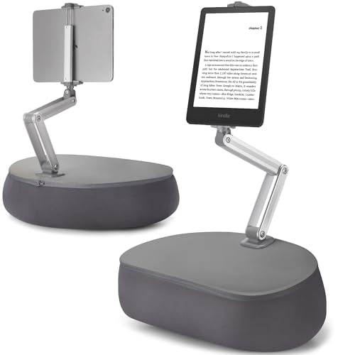 InnoGear Tablet Pillow Stand for Lap, 360° Adjustable Hands-Free Holder Mount for Bed Sofa Reading Compatible with 6" - 13" iPad Kindle iPhone E-Reader