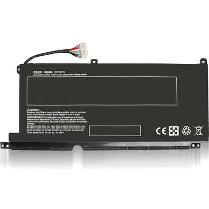 PG03XL Replacement HP Pavilion Gaming 15-DK 15T-DK 15-EC Laptop Battery for hp Pavilion 15-DK0XXX 15-DK0056WM 15-DK0068WM 15-DK0055NR 15T-DK200 15-EC0013DX 15-EC1073DX L48495-005 52.5Wh(Type A)
