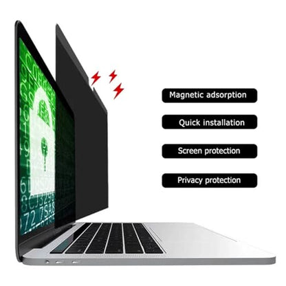 Anti-Glare Laptop Privacy Filter 14 Inch – 16:9 Removable Screen Protector with Blue Light Blocking for Dell Lenovo