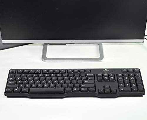 English Keyboard Stickers, 2 Pack Replacement Keyboard Letters Sticker with White Font on Black Background Universal for Computer Laptop Desktop, Matte Alphabet Stickers - color: English