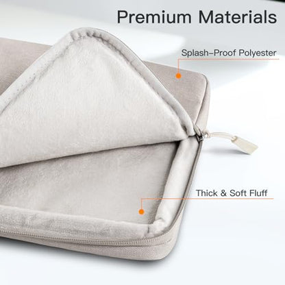 JETech Laptop Sleeve for MacBook Neo (A18 Pro), 14-InchMacBook Air/Pro, MacBook Pro M1-M5 2021-2026, Waterproof Bag Case with Pocket, Compatible with 14 Inch Notebook (Starlight) - color: Starlight, size: 14-Inch