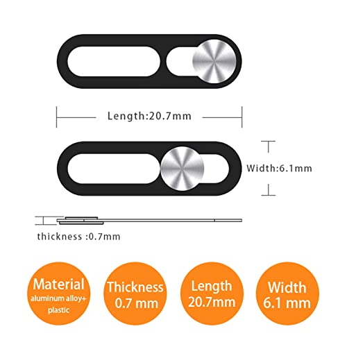 Front Camera Cover,Webcam Cover Compatible for iPhone 14Pro/14 Pro Max,Protect Privacy and Security,Not Affect Face ID, Strong Adhesive-2 Pack-Silver - color: Silver