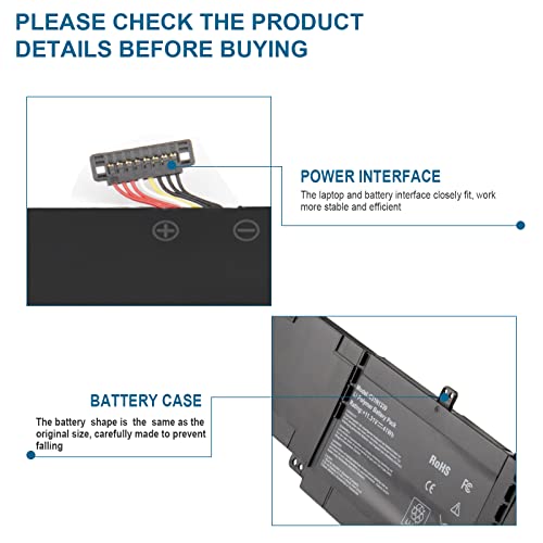 ASUNCELL C31N1339 Laptop Battery Replacement for Asus ZenBook UX303 UX303L UX303LA UX303LB UX303LN UX303UB TP300L Q302L Q302LA Serie 0B200-9300000 3ICP7/55/90 - color: L15L3PB0