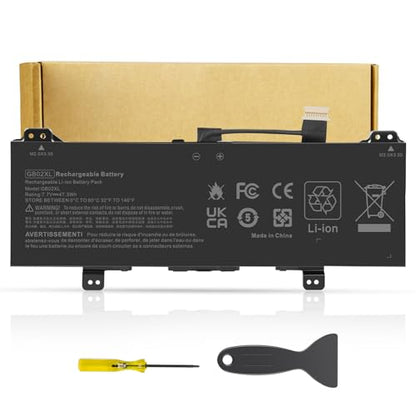 GB02XL Laptop Battery Replacement for HP Chromebook X360 14A 14-DB 11 G8 G7 G1 G2 EE/Chromebook 11A G8 G5 G6 EE/Chromebook 14 G5 14-DB0051CL Series hstnn-ub7m L42583-005 L42550-271 L42583-002 - size: GB02XL 11.50*5.51*0.67in