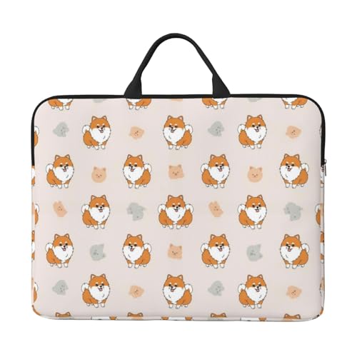 Laptop Case 14 Inch, Soft Shockproof Laptop Sleeve with Handle, Protective Bag - color: Pattern (670)