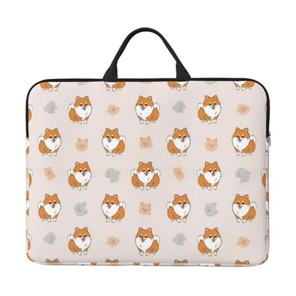 Laptop Case 14 Inch, Soft Shockproof Laptop Sleeve with Handle, Protective Bag - color: Pattern (670)