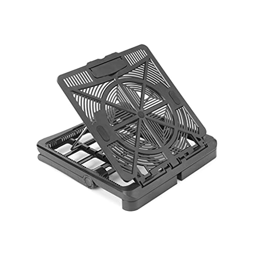 Laptop Stand Aluminum Cooling Bracket with Built-in Foldable Phone Holders Multi-Angle Adjustable Notebook